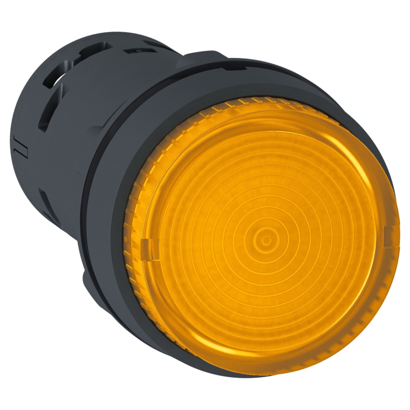 Light Bull Spring ILLUM. P.B - BULB - SPRING RTN -1NO - OR | Switchgear